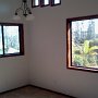 The dining area of Light House, part of the larger kitchen area.